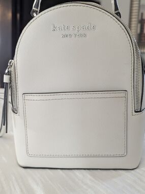 kate spade New York Cream Mini Backpack